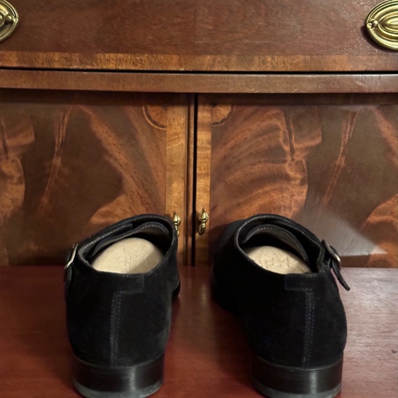 To Boot Suede Double Monk Strap Dress Shoes - Picture 4 of 8